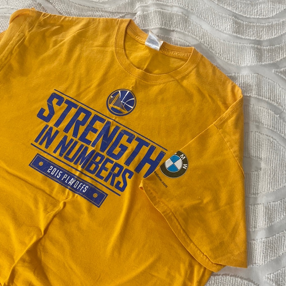 Golden State Warriors 2015 Playoffs Shirt, Men’s Size XL